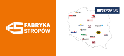 FABRYKA STROPÓW jest członkiem grupy producentów stropów - STROPY.pl