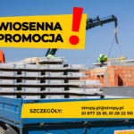 Promocja na materiały budowlane, stropy